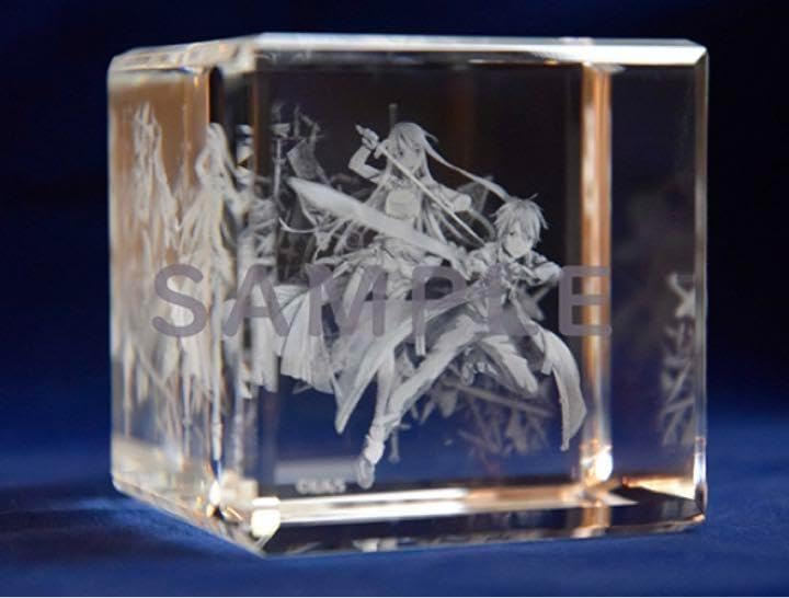 ソードアートオンライン  3Dクリスタルアート ソードアート・オンライン3Dクリスタル